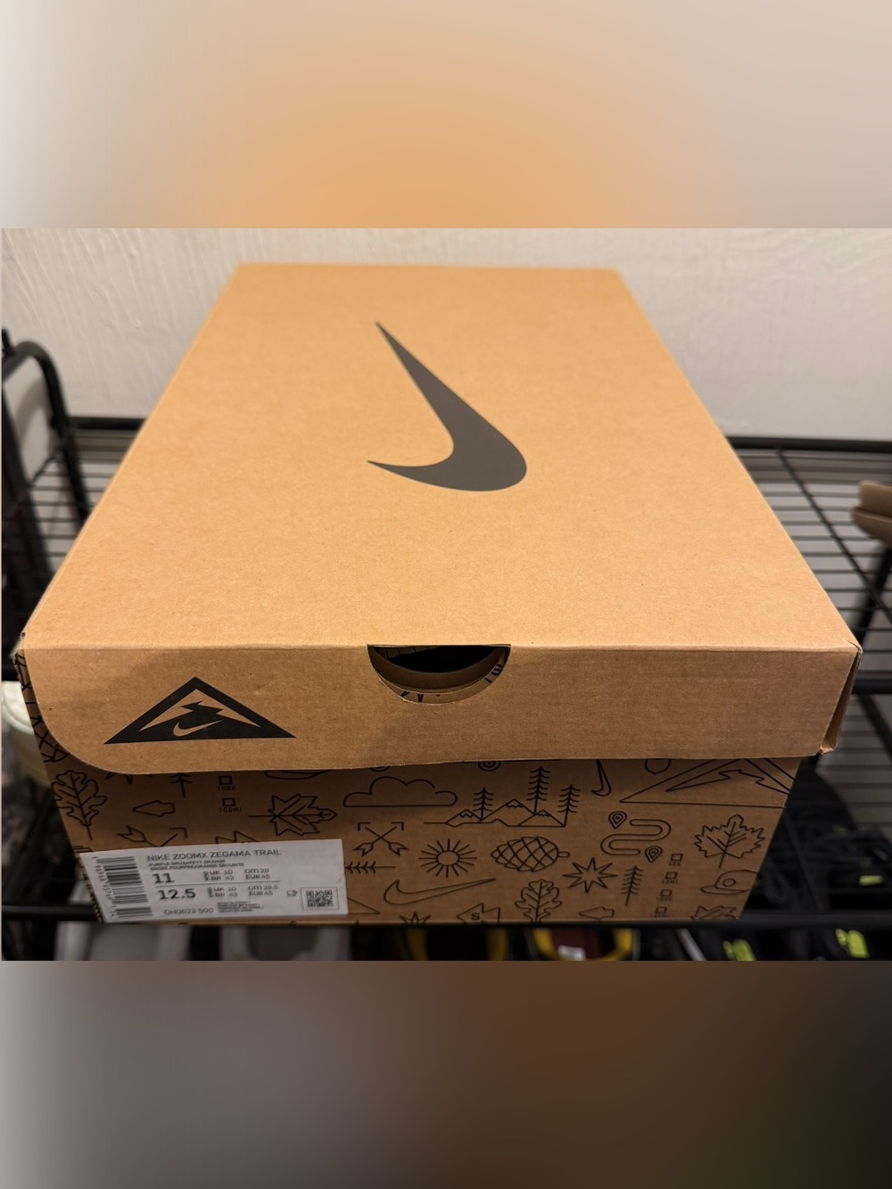 Brand new with original box Men’s Nike Zegama Zoom X max-cushion shoes; Size 11 - Picture 7 of 11